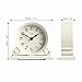 JONES CLOCKS® Saloon Kaminsims Uhr | Traditionelles doppelschneckendesign | Blasscreme | Zeitgenössischer klassischer Stil für Schreibtisch, Tisch, Regal oder nachttisch