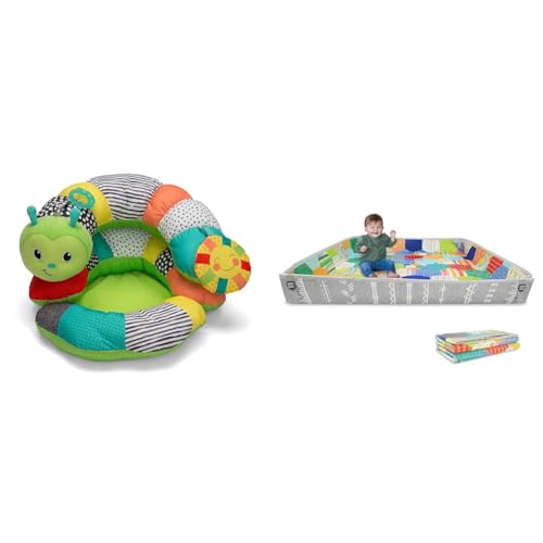 Infantino Prop-A-Pillar 3 Piece Baby Support Set and Foldable Sof...