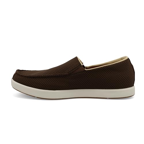 Twisted X Men's Slip-On Ultralite X, Moc Toe with CellStretch and Ultralite X2