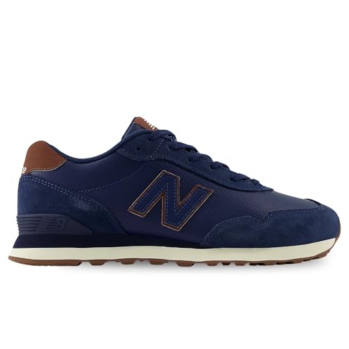 New Balance Men's 515 V3 Sneaker, Grey/Navy, 72