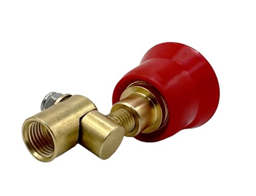Image of Adjustable Brass Sprayer Nozzle with Windproof Cap | 2 Spray Modes High-Pressure Mist & Vortex Nozzle for Agriculture Sprayer Pump, Garden, Grass Sprinkling & Multi-Function Fogger
