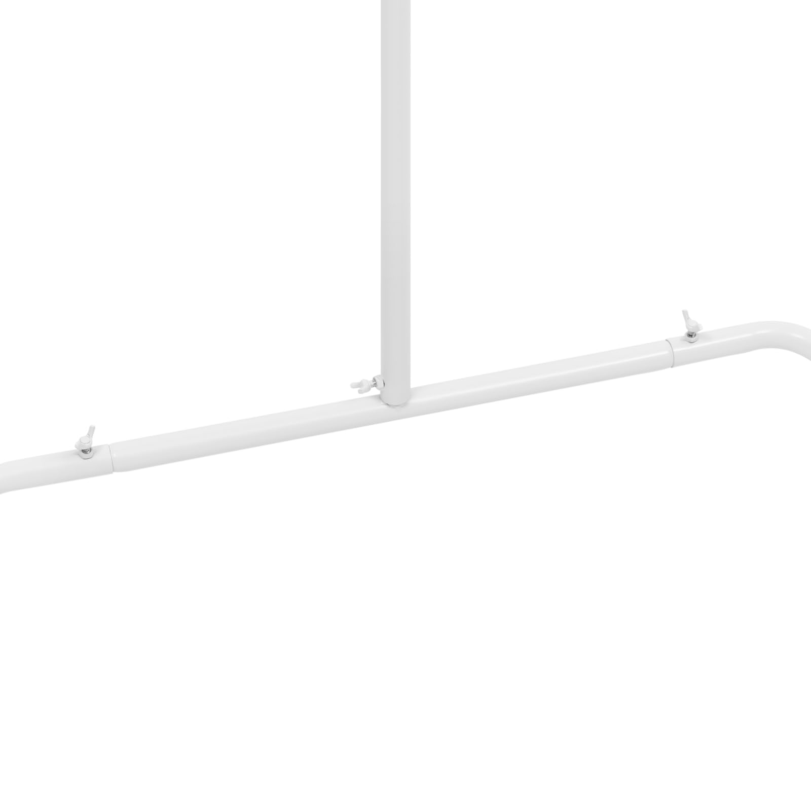 Metalowy łuk ślubny 103.5 x 200 cm, biały stojak do dekoracji ślubnych, prostokątny łuk tła, farba do pieczenia w wysokiej temperaturze, idealny na wesela i imprezy