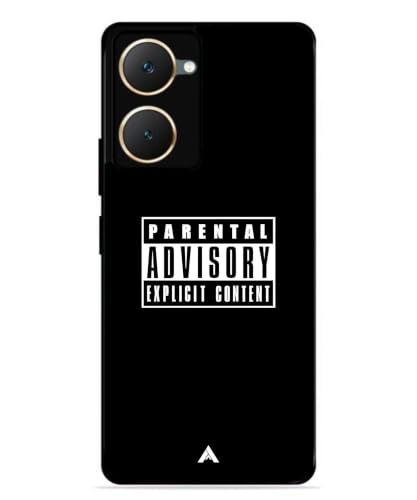 Image of Premium Explicit Case for Vivo T3 Lite Soft-Touch Metal TPU Back Cover, Shockproof, Designer, Aesthetic Mobile Phone Case (Glossy Finish)