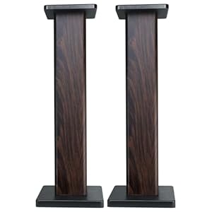 Pairrockvillerht28d28darkwoodgrainbookshelfhometheaterspeakerstands Urban Country Home Decor Pair rockville rht28d 28 dark wood grain bookshelf home theater speaker stands urban country home decor