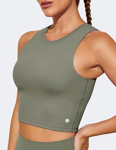 Image of Natural Feelings Nudi Sports Bras for Women Removable Padded Yoga Tank Tops Sleeveless Fitness Workout Crop Tops