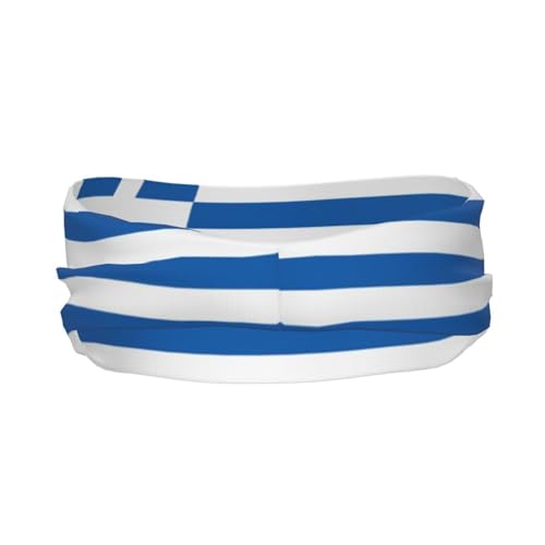 Image of Cute Flag Headbands Women Men Flag Sweatband Sports Headband for Running, Cycling, Yoga Gym, Working Out