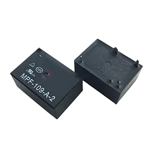 Relé 9VDC MPF-109-A-2 con 16A de alta capacidad y 4 pines de conexión 5