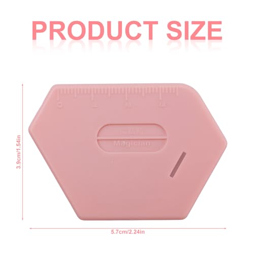 Guia de costura magnética para máquina de costura, guia de costura magnético poligonal com escala gu