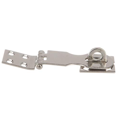 Image of Seachoice Marine-Grade Safety Hasp, Polished 304 Stainless Steel, 2-7 /8 in. X 1-3 /8 in.