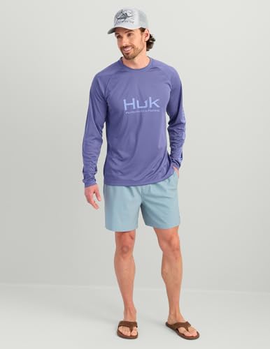 Image of HUK Men's Pursuit Vented Long Sleeve Fishing Shirt (+30 UPF)