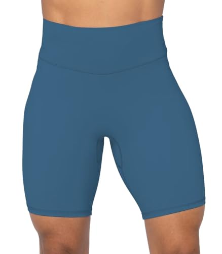 Image of Sunzel No Front Seam High Waist Biker Shorts for Women, Squat Proof Yoga Workout Gym Bike Shorts | 3, 5 Or 8-Inch Inseam, High Waisted, Tummy Control, No Front Seam, Buttery Soft, Compression Fit, Squat Proof