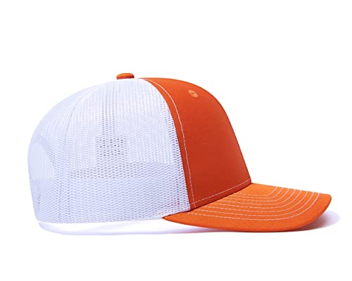 Image of Quanhaigou Trucker Hat - Mesh Snap Back - Unisex Adjustable Baseball Cap - Outdoor Hats for Men Women