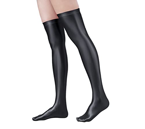 [AMORESY] Luxiva ����X�p���f�b�N�X �T�C�n�C�X�g�b�L���O ���f�B�[�X �n�C�V���C�� ���r �t�B�b�g�^�C�v (JP, �A���t�@�x�b�g, XL, �_�[�N�O���[�i�Z�D�j)
