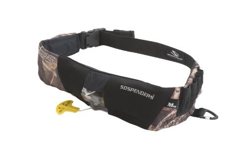 STEARNS Suspenders Manually Inflatable Belt-Pack Life Jacket