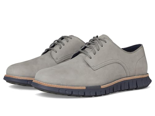Cole Haan Men's Zerogrand Remastered Plain Toe Oxfords, SEA Stone NBK/Lava, 10.52