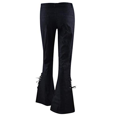 Stretch Trousers for Women Summer Plus Casual Women Bow Pant Elastic Loose Denim Boot Jeans Cut Women's Jeans4