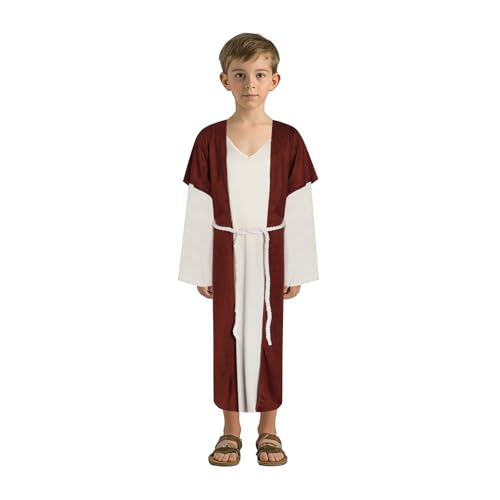 Disfraz Shepherd para niños con túnica bíblica miniatura 1