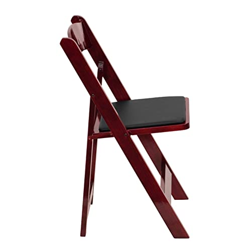 Flash Furniture Folding Chair with Vinyl Padded Seat - Image 8