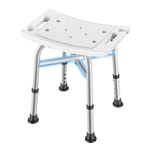 Shower Stool Heavy Duty 500Lbs, Tool-Free Assembly, Guatemala - View #7