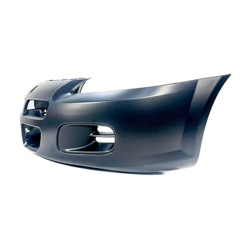 Image of FitParts Compatible with Dodge Stratus 2001-2003 Front Bumper Cover | Primed, Without Fog Light Holes, Sedan, Ready to Paint, OEM 4805251AB, CH1000324