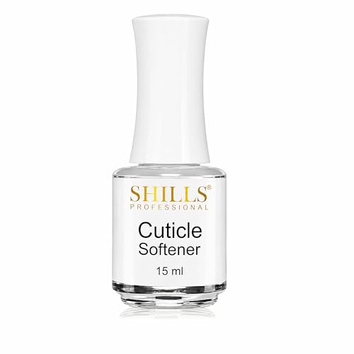 Image of SHILLS PROFESSIONAL Cuticle Softener 15ml | Professional Cuticle Remover for Manicure & Pedicure | Softens Dry, Rough Cuticles | Nail Care Solution for Natural, Gel & Acrylic Nails