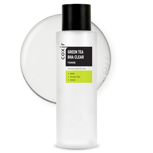 Coxir Greentea BHA Clear Toner, Tonico 1 Unità 150 ml