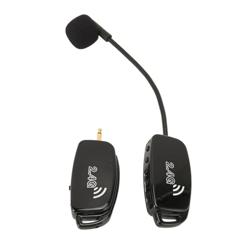 Micrófonos, Musical Instruments ASHATA Micrófono Erhu 2.4G, Pastilla de Micrófono para Violín Micrófono Erhu Anti Interferencias Plug and Play Reducción de Ruido Pastilla de Micrófono...