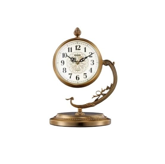 Reloj de repisa vintage para mesa y decoración de sala de estar