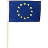 flag europe 30 x 45 cm with rod