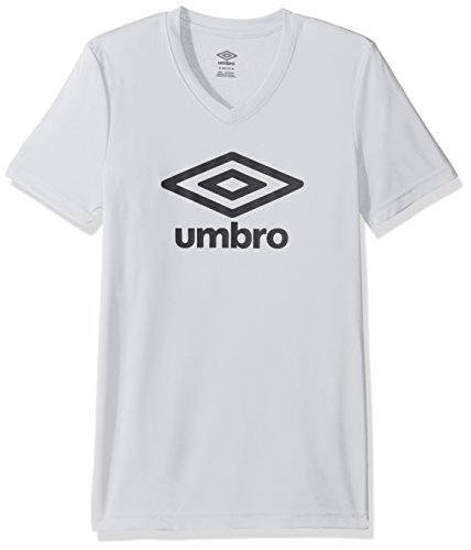 Umbro Girls Logo Climate Short Sleeve Tee