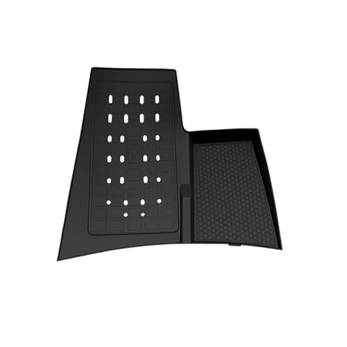 Image of Muslogy Center Console Inserts Compatible with Ford Ranger 2024 2025 2026 Accessories, Center Console Wireless Charger Protective Mat Liner Anti-Slip Phone Charge Area Charging Protection