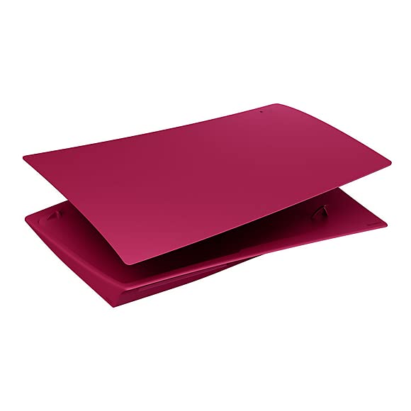 Image of New world for PS5 Faceplate, Faceplate for PS5 Digital Edition, Anti-Scratch Dust proof Protective Shell Cover for Playstation 5 for PS5 Digital Edition Cosmic Red