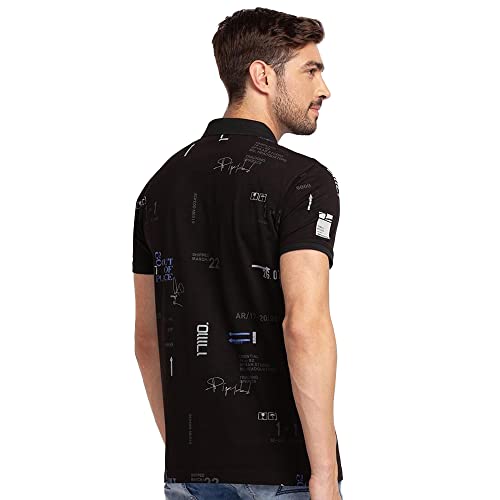 Image of Spykar Men's Regular Fit Raised Collar Full Sleeve Checked Casual Shirts