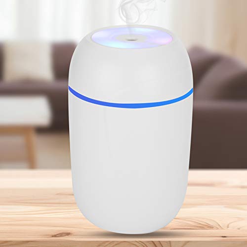 Difusor aromático eléctrico portátil 300 mL Blanco y rosa miniatura 7