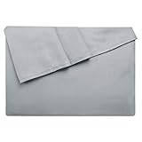  Lirex Sábana Encimera, Tamaño 266 cm x 258 cm Hoja Plana de Microfibra Extra Suave, Lavable a Máquina sin Arrugas, Transpirable, Gris
