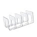 Practical Sturdy Acrylic Purse Display Stand 4 Section Organizers Accessory for Closet Shelf and Storage Holder Fashionable Bag Storage