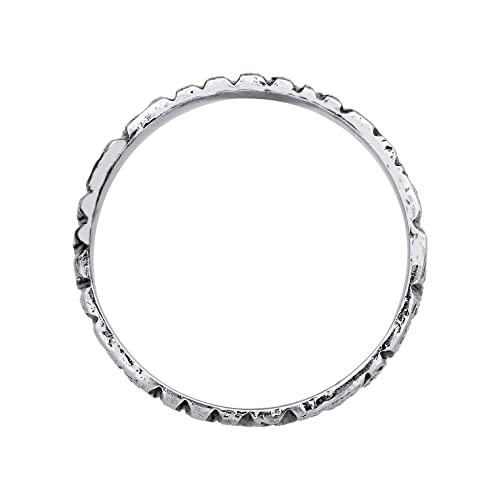 Bague pour homme Kuzzoi en argent oxydé idéale pour un look rock et urbain - 3