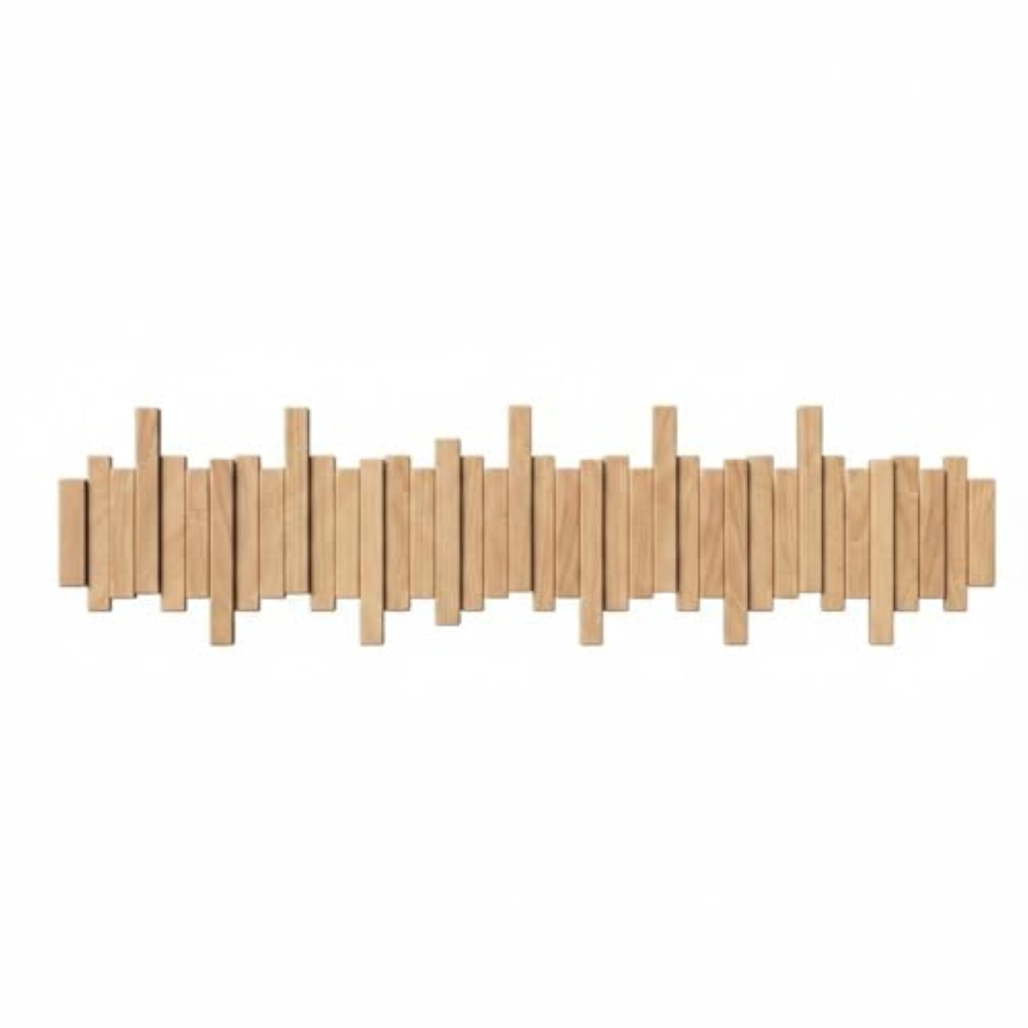 Creative Solid Wood Piano Key Coat Rack