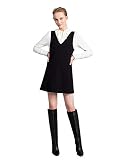  Twin Set PA8211 Vestido, Multicolor (BIC.Nero/Neve 02741), 44 para Mujer