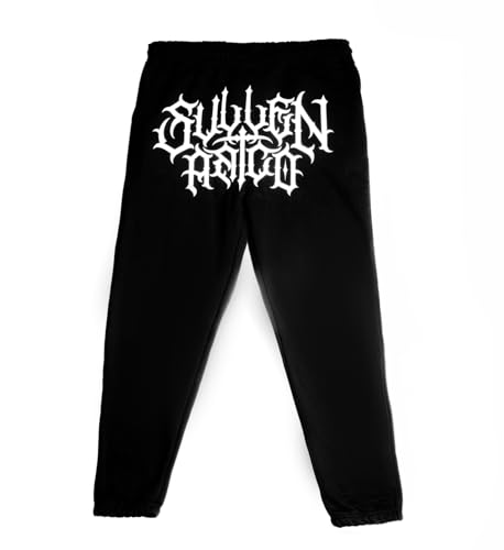Men's Sullen Tribalic Tattoo Lifestyle Graphic Cotton Sweatpants