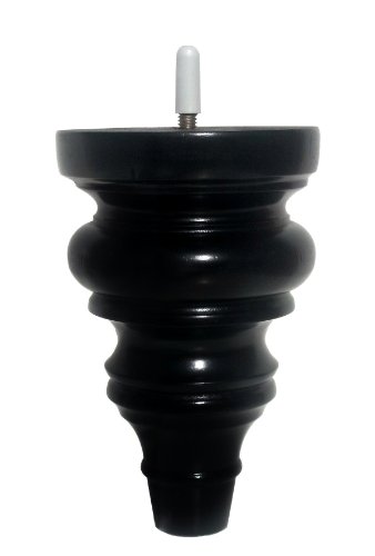 BingLTD 6 ½” Espresso Profile Hardwood Sofa Legs - Set of 4 (P4167-210)