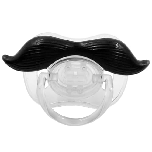 Lèvres De Qualité Alimentaire, Sucette Mignonne À Moustache Embrassable, Sucettes Mignonnes Portables Avec Barbe Drôle, Sucette Drôle Pour Bébés Et...