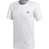 adidas Men's Training Essentials Tech Tee, White, Medium