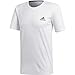 adidas Men's Training Essentials Tech Tee, White, Large