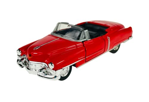 Welly Cadillac Eldorado Convertible Rojo 1953-1966 ca 1/34-1/39 M...