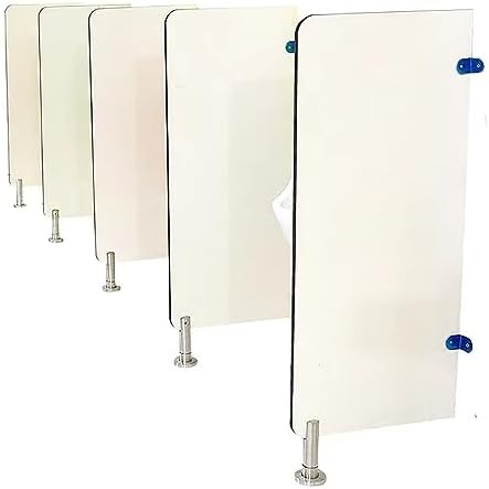 Urinal Screen Toilet Partition, Extra Protection and Privacy Men Urinal Privacy Screen Toilet Partition, for Sools/kindergartens/Shopping malls/Public Places (Color : 1Pcs)