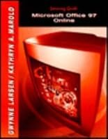 Learning Microsoft Office 97 On-Line Course 003023591X Book Cover