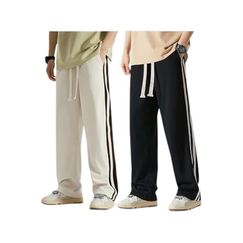Image of GRECIILOOKS Men's Loose Mid Rise Casual Trousers Pants | Regular | Sports Stylish Track Pant | Sweatpants (Available in Plus Size)