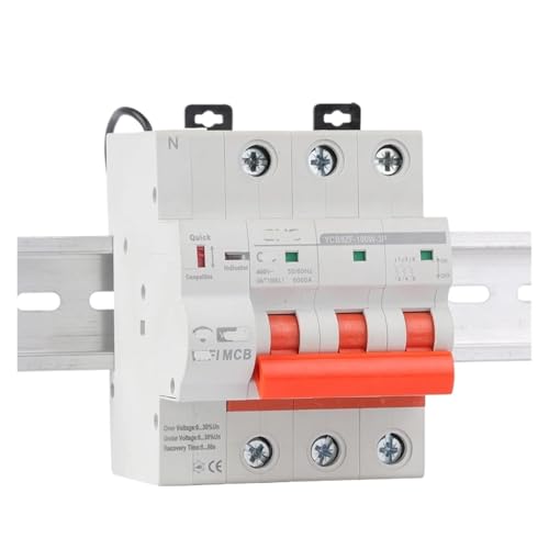 Disjoncteur YCB9ZF triphasé automatique 40A pour éviter les coupures