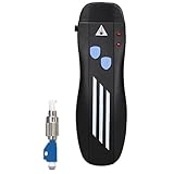 HABHYUDP Glasfasertester 1/10/20/30/50MW Mini Visual Fault Locator Optische Faser Kabel Tester 2,5mm (SC/FC/ST) Interface FTTH Fiber Optic Tool VFL für Netzwerktests(1mW with FC-LC)